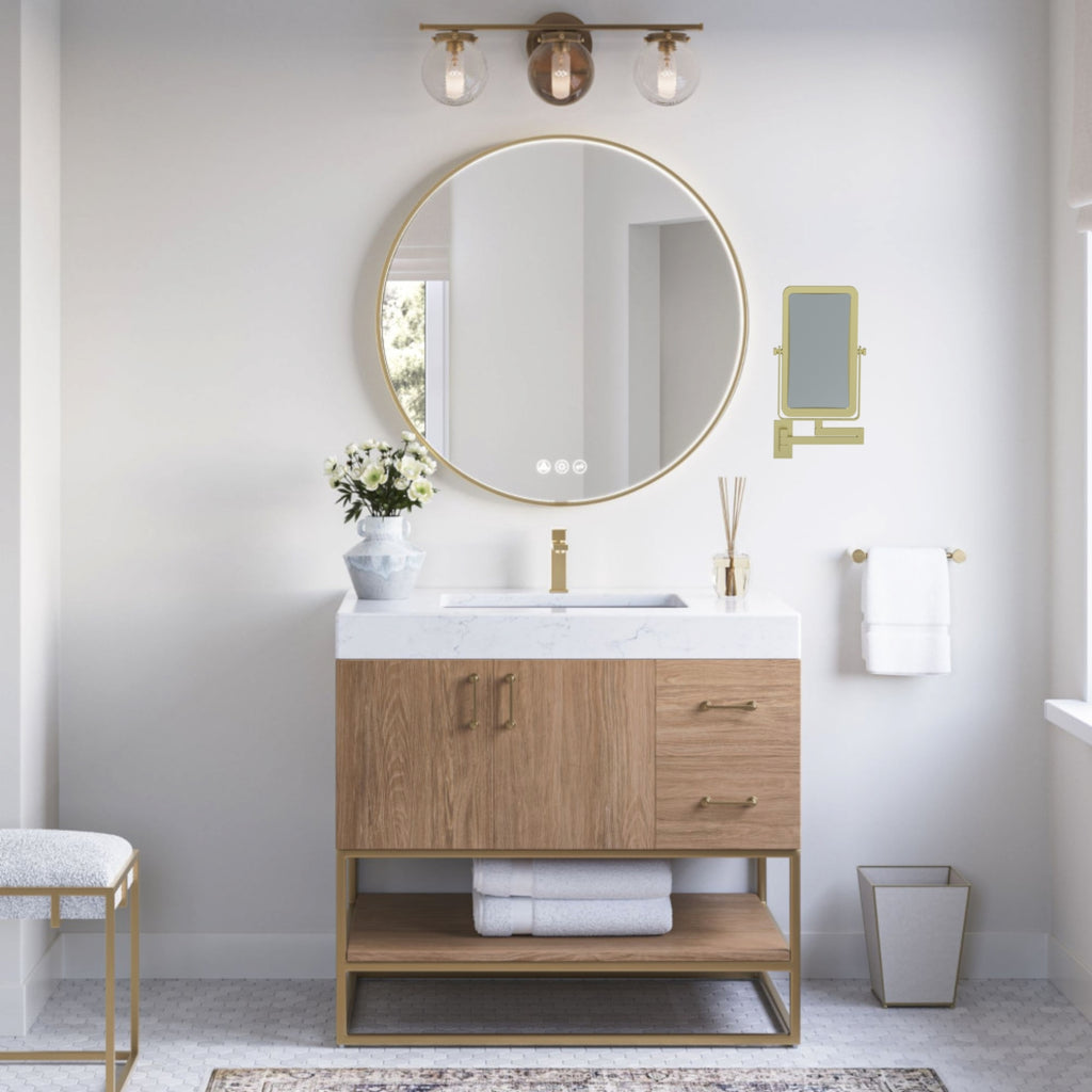 226 - Rectangular Double Sided Wall Mirror - The Taylor