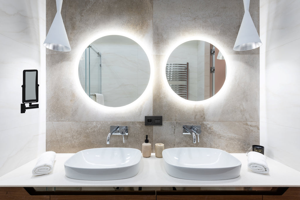 226 - Rectangular Double Sided Wall Mirror - The Taylor