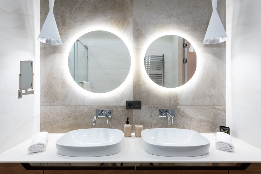 226 - Rectangular Double Sided Wall Mirror - The Taylor