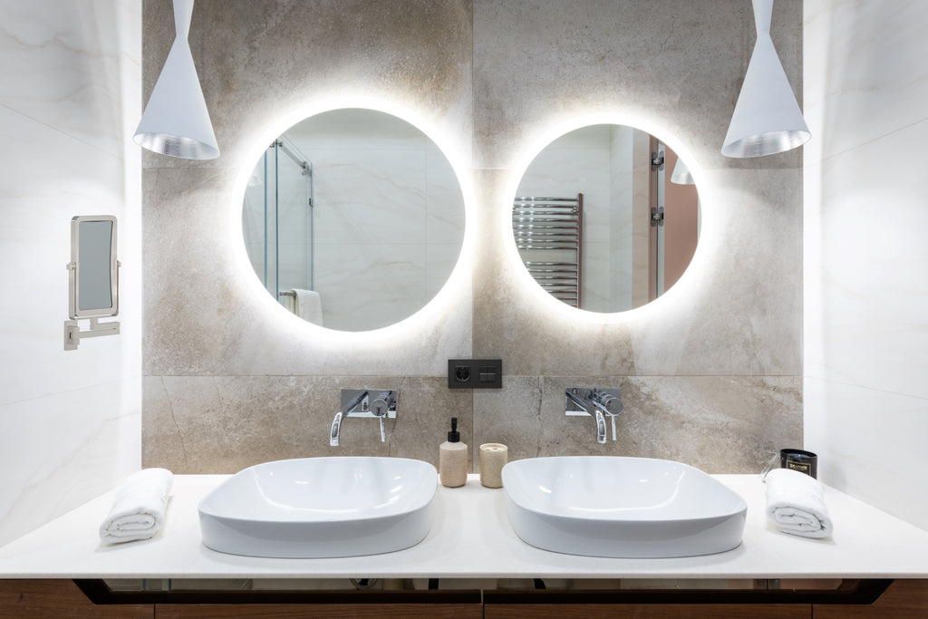 226 - Rectangular Double Sided Wall Mirror - The Taylor