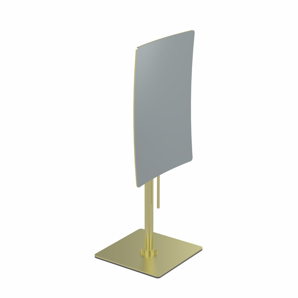 822 - 3x Magnified Rectangular Freestanding Mirror - THE INGRID