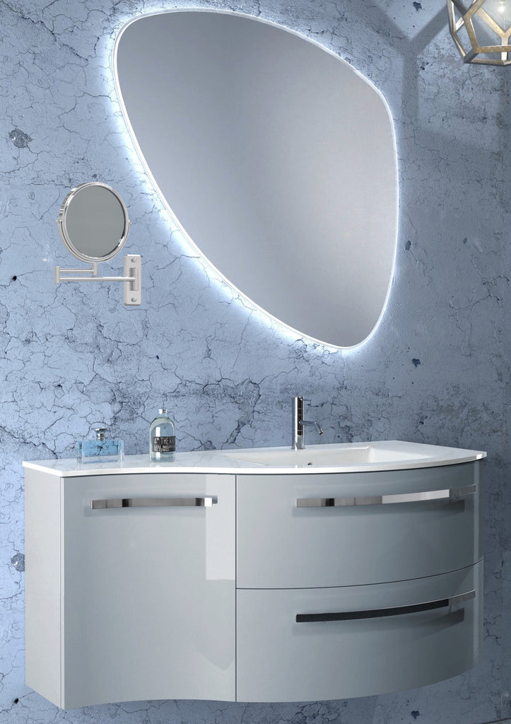 211 - 5x/1x Magnified Double Arm Wall Mirror - THE MARILYN